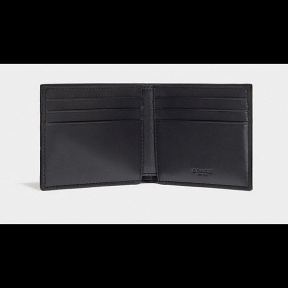 Coach men slim Billfold varsity wallet - Picture 3 of 4